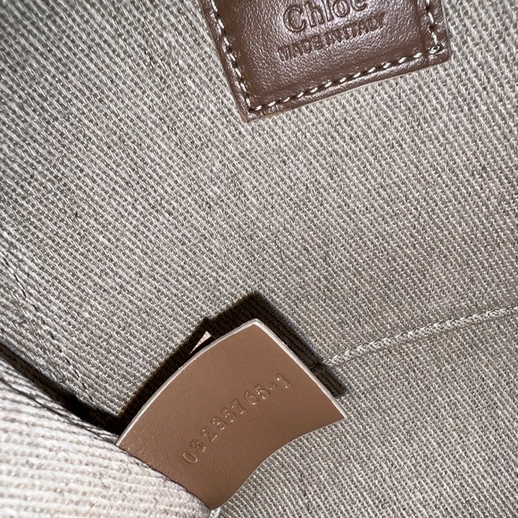 ‼️ONE LEFT! NWT CHLOE Woody Small Tote Bag - Picture 13 of 14